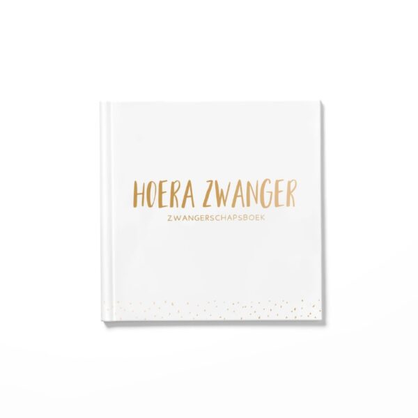 "Hoera Zwanger" Zwangerschapsboek - notitieboekje