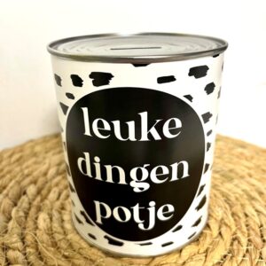 Leuke dingen potje Spaarpot