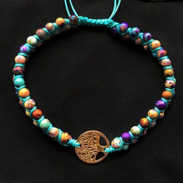 Three of life armband turquoise