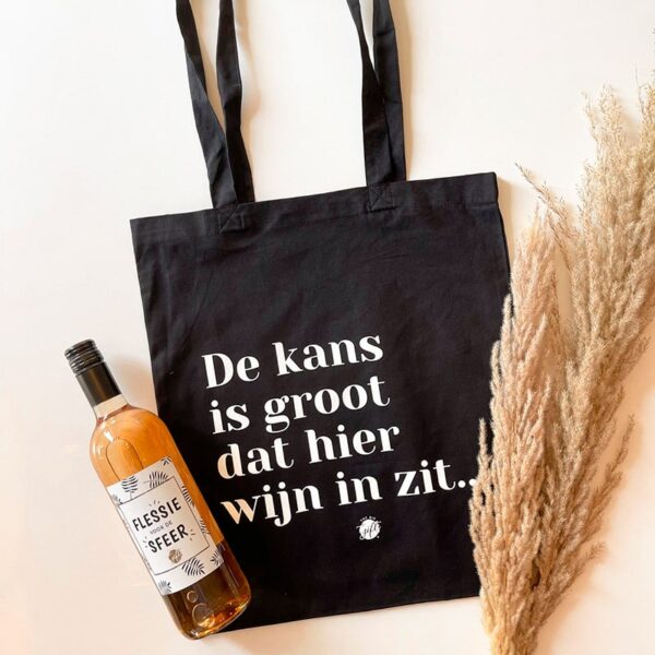 Big gifts tas de kans is groot dat hier wijn in zit