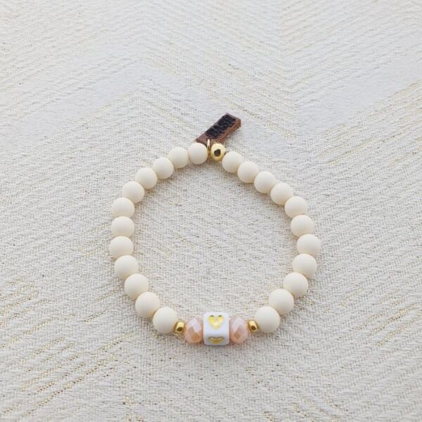 Armband beige