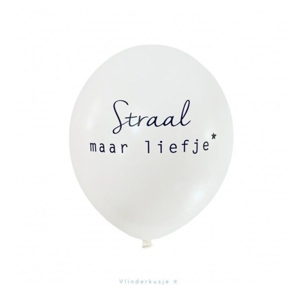 Ballon Straal maar liefje