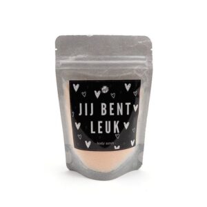 Bodyscrub Jij bent leuk