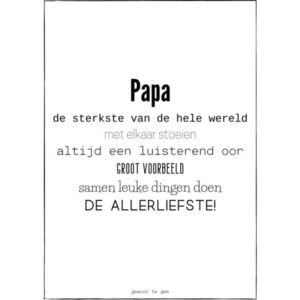 Kaart papa