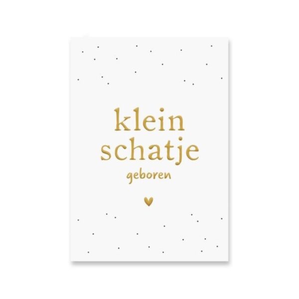 Klein schatje geboren