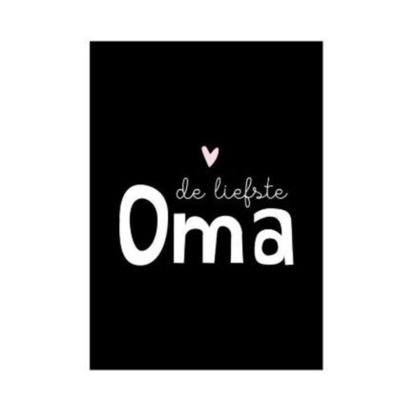 Kaart voor Oma