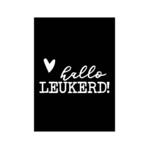 hallo leukerd