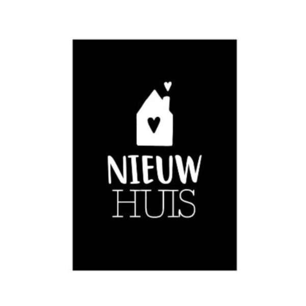 Kaart nieuw huis