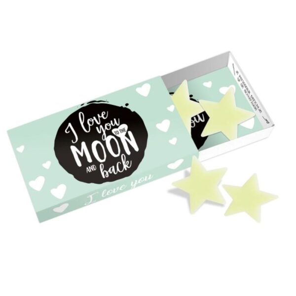 Greeting box I love you to the moon and back