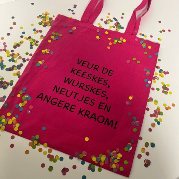 Vastelaovend tas fuchsia