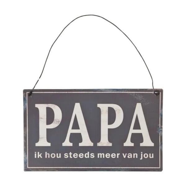 Wandbord papa