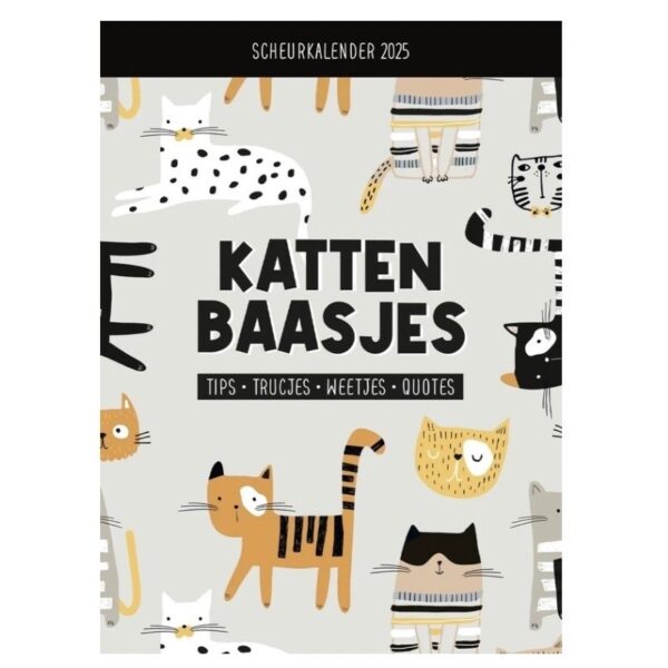 Scheurkalender 2025 katten