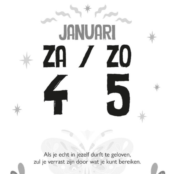 Scheurkalender 365 dagen positief