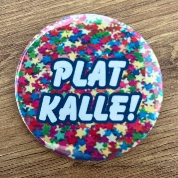 Button Plat kalle