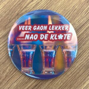 Button veer gaon lekker nao de klote